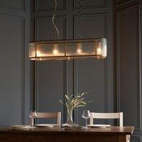 Ryder 4 Pendant Light in Antique Brass