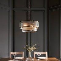 Ryder 5 Pendant Light in Antique Brass