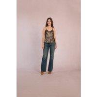 Leopard Print Satin Cami