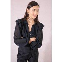 Semi-Sheer Voile Shirt