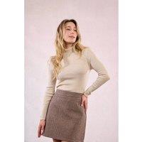 Houndstooth Mini Skirt