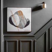 80x80cm Through the Dimensions I Framed Canvas
