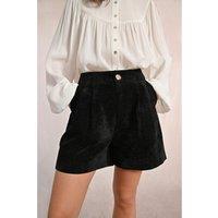 High Waist Velour Shorts