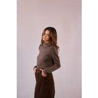 Buttoned Turtleneck Jumper