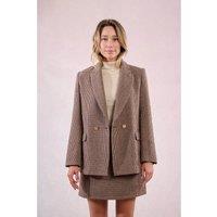 Houndstooth Blazer Jacket