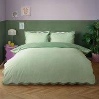 Wiggle Scalloped Duvet Set