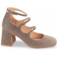 Delphine Mary Janes with Block Heel