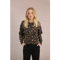 Knitted Leopard Print Jumper