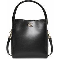 Bucket Bag with Handle and Shoulder Strap