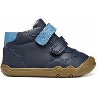 Kids Steppieup High Top Slippers in Soft Leather