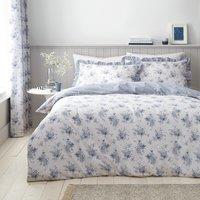 Lucie Floral Frill Reversible Duvet Cover Set
