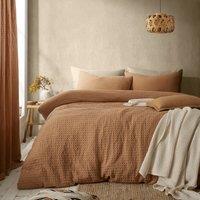 Muscat Waffle Duvet Cover Set