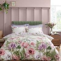 Serenity Garden Reversible Cotton Duvet Cover Set