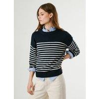 Carlina Striped Crew Neck Jumper