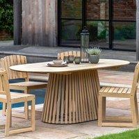 Rennie Oval Dining Table 6 Seater