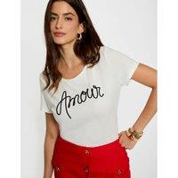 Women's Straight White T-Shirt