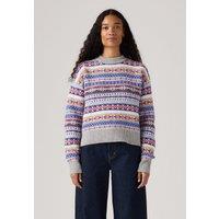 Jacquard Jumper with Crew Neck