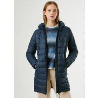 Sally Mid-Length Padded Jacket with Hood