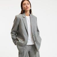 Signatures Clandre Oversized Blazer in Wool Blend