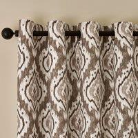 Suri Geo Lined Eyelet Curtains