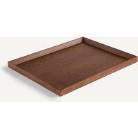 Katori Tray in Walnut-Stained Ash Wood