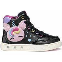 Kids Skylin LED Breathable High Top Trainers