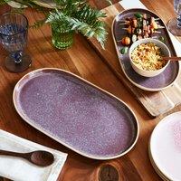 Minerals Large Oval Platter