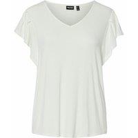 V-Neck T-Shirt with Short Sleeves