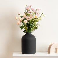 45cm Pink Poppy, Rose and Cosmo Bouquet