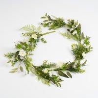 150cm White Floral Daisy Garland