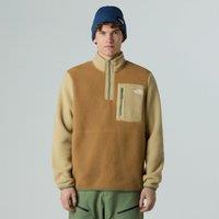 Yumiori Half Zip-Up Fleece Sweatshirt with High Neck