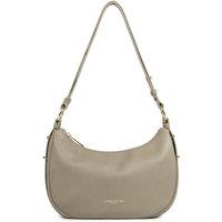 Donna Aria Zipped Zip-Up Messenger Bag in Leather Medium Size