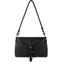 Dune Gaia S Leather Shoulder Bag with Magnetic Flap