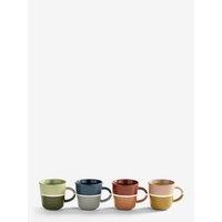 Set of 4 Espresso Mug Set