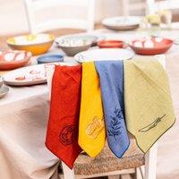 Set of 4 Eden Embroidered Napkins