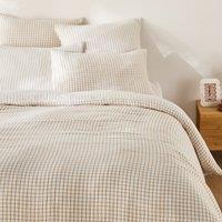 Nigel Duvet Cover in Cotton Muslin
