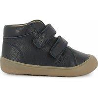 Kids Plum Easy Ankle Boots in Leather with Touch 'n' Close Fastening