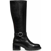 Damiana Breathable Knee-High Boots in Leather