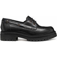 Iridea Leather Boat Brogues
