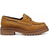 Iridea Leather Boat Brogues