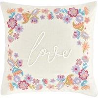 Love Embroidered Cushion