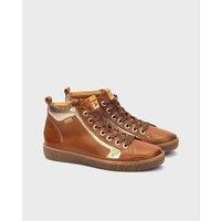 Lanzarote High Top Trainers in Leather