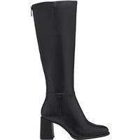 Knee-High Boots with Block Heel