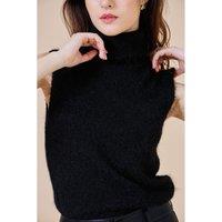 Sleeveless Turtleneck Jumper