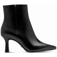 Leather Pointed Ankle Boots