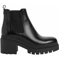 Chunky Leather Ankle Boots