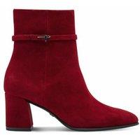 Suede Heeled Ankle Boots