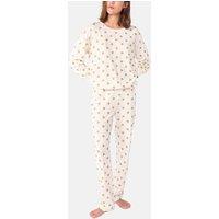 Pyjamas with Gold Hearts Print