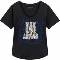 Tizia Short Sleeve Slogan T-Shirt