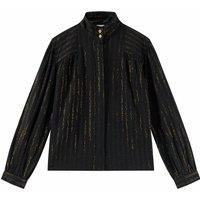 Chana Blouse with Metallic Stripes